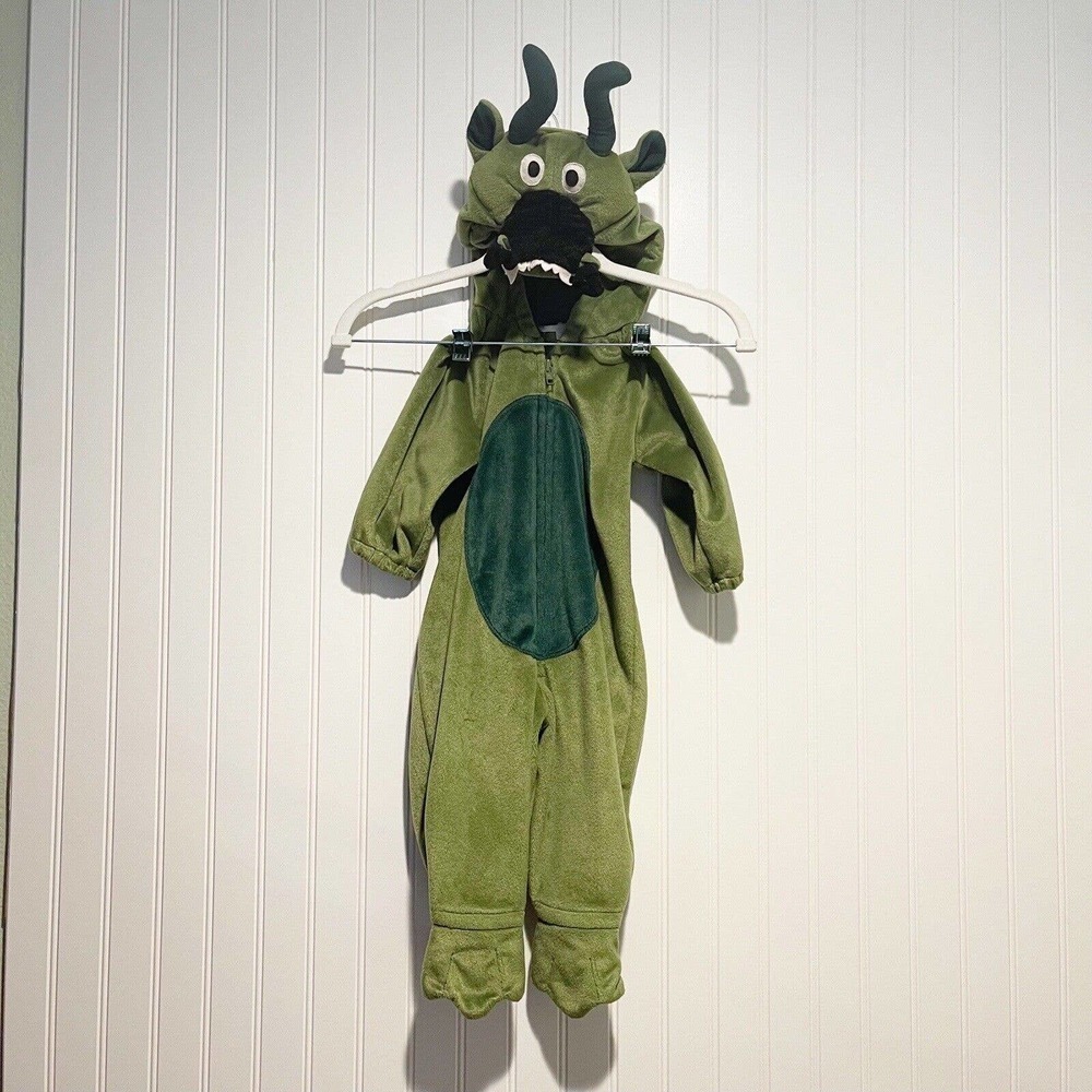 Second Step Green Dragon Costume Infant Size 12 Months